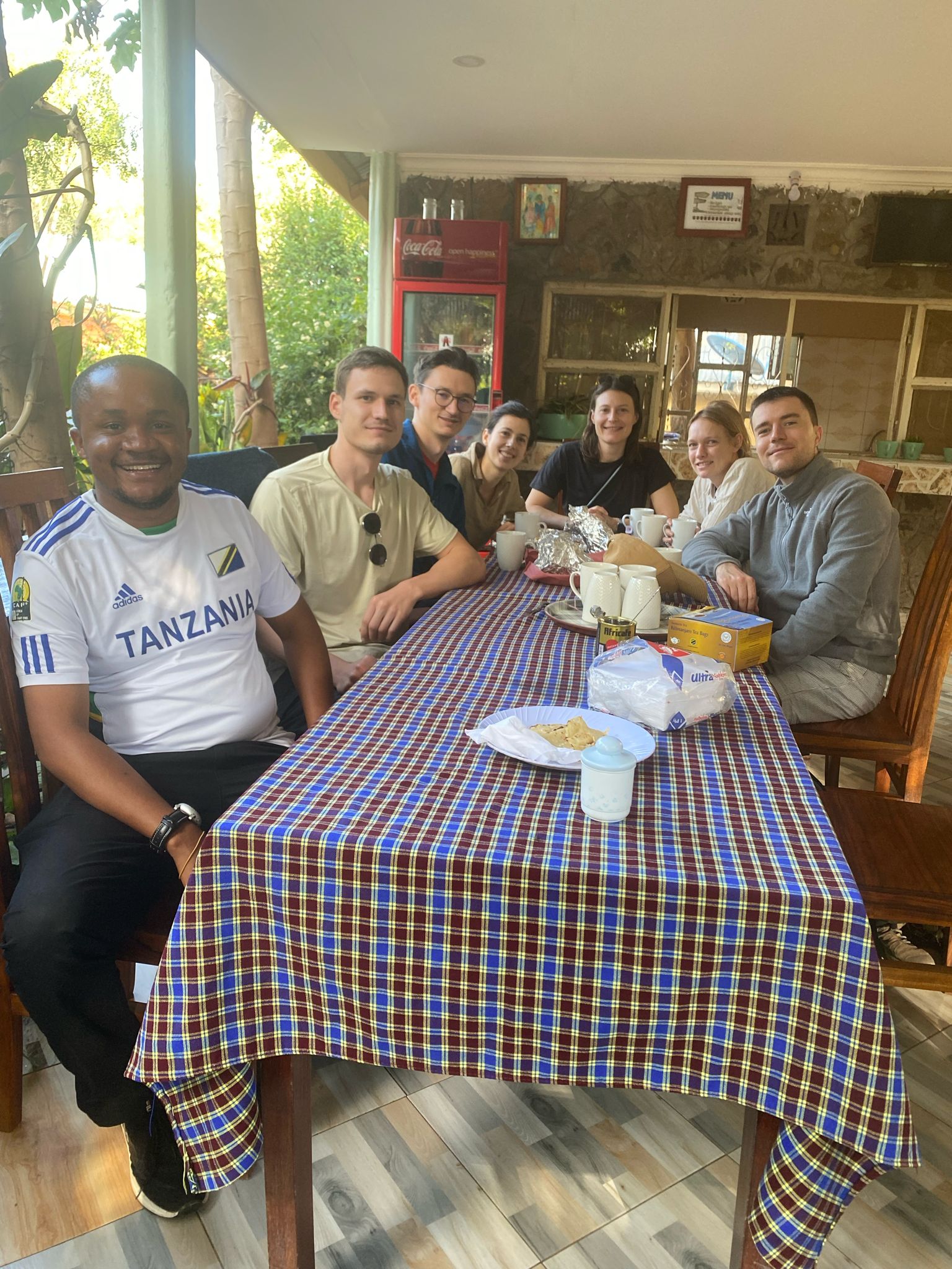 Executive Director of PROCEEDING ADVENTURES LIMITED TOURISM COMPANY IN MOSHI TANZANIA WHEN HE WAS CHILLING DOWN WITH OUR DEAR CUSTOMERS FROM GERMANY AND AUSTRIA WHEN THEY WERE ON THE WAY TO EXPLORE LAKE NATRON AND OLDOINYO LENGAI VOLCANO HIKING